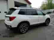 2023 Honda Passport Elite with VIN 5FNYF8H0XPB017677, listed as a Copart auction lot 57938675 with 22,185 mi miles and Salvage title. Bid and sale history available at DreamBid. Image 3.
