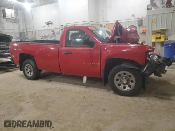 2009 Chevrolet Silverado 1500 Work Truck with VIN 1GCEC14XX9Z220538, listed as a Copart auction lot 48787505 with Not provided miles and Salvage title. Bid and sale history available at DreamBid. Image 4.