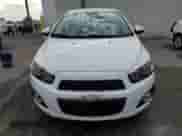2013 Chevrolet Sonic LTZ with VIN 1G1JE6SB5D4203691, listed as a Copart auction lot 65452745 with 60,070 mi miles and Salvage title. Bid and sale history available at DreamBid. Image 5.
