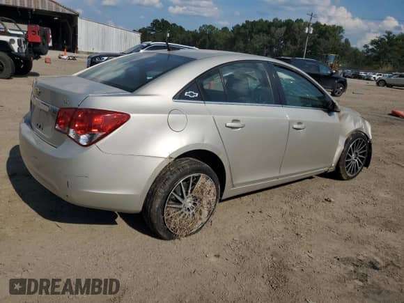 2013 Chevrolet Cruze 1LT with VIN 1G1PC5SB7D7278319, listed as a Copart auction lot 69513385 with 101,275 mi miles and Salvage title. Bid and sale history available at DreamBid. Image 3.
