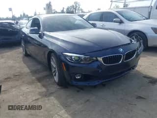 2019 BMW 4 Series 430i with VIN WBA4W3C52KAF92233, listed as a IAAI auction lot 41472809 with 41,279 mi miles and . Bid and sale history available at DreamBid. Image 1.