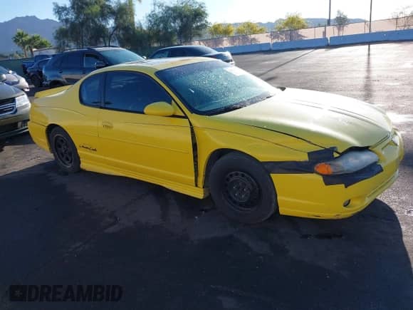 2002 Chevrolet Monte Carlo LS z VIN 2G1WW15E329323155, wystawiony jako IAAI lot #42207630 z przebiegiem 223 275 mil mil oraz . Historia ofert i sprzedaży dostępna na DreamBid. Obrazek 1.