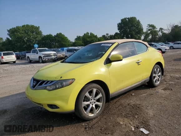 2014 Nissan Murano with VIN JN8AZ1FY6EW300552, listed as a Copart auction lot 59893425 with 161,442 mi miles and Salvage title. Bid and sale history available at DreamBid. Image 1.
