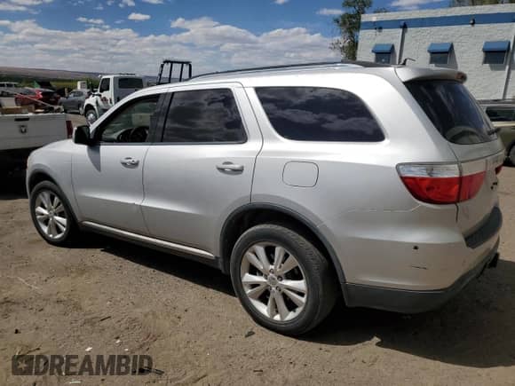 2012 Dodge Durango Crew with VIN 1C4SDJDTXCC253062, listed as a Copart auction lot 53529435 with 120,260 mi miles and Clean title. Bid and sale history available at DreamBid. Image 2.