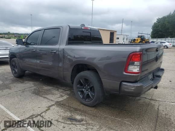 2021 Ram 1500 Big Horn with VIN 1C6RRFFG1MN623485, listed as a Copart auction lot 67051775 with 112,713 mi miles and Clean title. Bid and sale history available at DreamBid. Image 2.