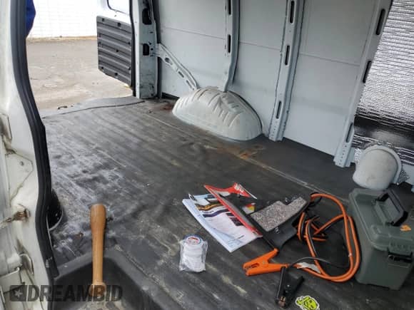 2008 Chevrolet Express Cargo с VIN 1GCGG25C481181375, выставлен на аукционе Copart как лот 63043075 с пробегом Не указан миль и Списание • Salvage title. История ставок и продаж доступна на DreamBid. Изображение 11.