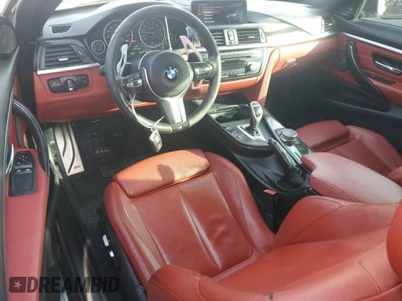 2017 BMW 4 Series 440i z VIN WBA4P1C31HK522769, wystawiony jako Copart lot #43755475 z przebiegiem 68 950 mil mil oraz Szkoda całkowita • Salvage title. Historia ofert i sprzedaży dostępna na DreamBid. Obrazek 8.
