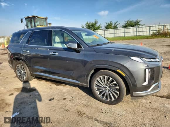 2024 Hyundai Palisade Calligraphy с VIN KM8R7DGEXRU720127, выставлен на аукционе Copart как лот 84788555 с пробегом 40 055 миль миль и Списание • Salvage title. История ставок и продаж доступна на DreamBid. Изображение 4.