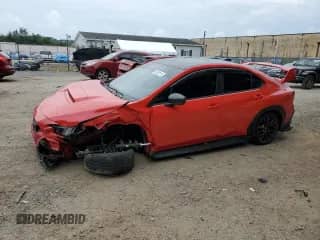 2022 Subaru WRX Premium с VIN JF1VBAF61N9013771, выставлен на аукционе Copart как лот 67390115 с пробегом 44 267 миль миль и Списание • Salvage title. История ставок и продаж доступна на DreamBid. Изображение 1.