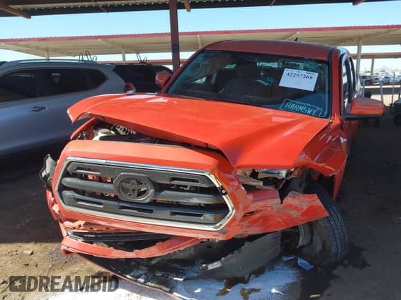 2017 Toyota Tacoma SR5 with VIN 3TMAZ5CN4HM037804, listed as a IAAI auction lot 42257268 with 119,672 mi miles and . Bid and sale history available at DreamBid. Image 6.