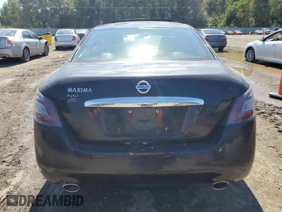 2013 Nissan Maxima S with VIN 1N4AA5AP0DC812239, listed as a Copart auction lot 82250095 with 56,861 mi miles and Salvage title. Bid and sale history available at DreamBid. Image 6.