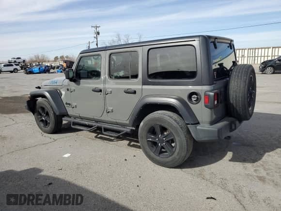 2022 Jeep Wrangler Unlimited Sport с VIN 1C4HJXDN9NW163815, выставлен на аукционе Copart как лот 41976415 с пробегом 48 078 миль миль и Списание • Salvage title. История ставок и продаж доступна на DreamBid. Изображение 2.