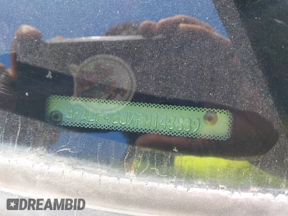 2015 Ford Fiesta SE with VIN 3FADP4BJXFM148839, listed as a IAAI auction lot 43488811 with 150,710 mi miles and . Bid and sale history available at DreamBid. Image 9.