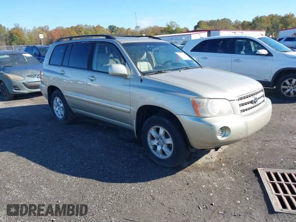 2002 Toyota Highlander с VIN JTEHF21A820065603, выставлен на аукционе IAAI как лот 43479588 с пробегом 195 639 миль миль и . История ставок и продаж доступна на DreamBid. Изображение 1.