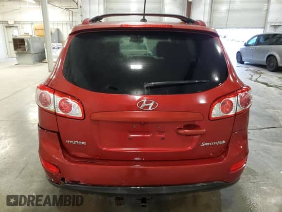 2010 Hyundai Santa Fe SE with VIN 5NMSH4AG8AH360252, listed as a Copart auction lot 90369125 with 122,528 mi miles and Clean title. Bid and sale history available at DreamBid. Image 6.