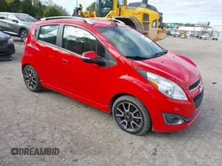 2015 Chevrolet Spark LT with VIN KL8CF6S98FC784504, listed as a IAAI auction lot 43573846 with 77,820 mi miles and . Bid and sale history available at DreamBid. Image 1.