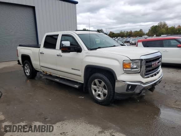 2015 GMC Sierra 1500 SLT z VIN 3GTU2VEC2FG248816, wystawiony jako Copart lot #86277835 z przebiegiem 117 494 mil mil oraz Szkoda całkowita • Salvage title. Historia ofert i sprzedaży dostępna na DreamBid. Obrazek 4.