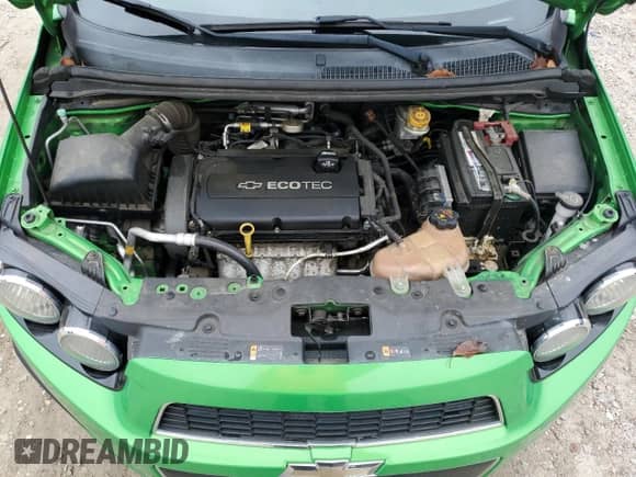 2016 Chevrolet Sonic LT with VIN 1G1JC6SH0G4116618, listed as a Copart auction lot 80083965 with 101,474 mi miles and Salvage title. Bid and sale history available at DreamBid. Image 11.