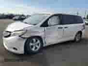 2017 Toyota Sienna L with VIN 5TDZZ3DC2HS832404, listed as a Copart auction lot 81768025 with 83,955 mi miles and Salvage title. Bid and sale history available at DreamBid. Image 1.