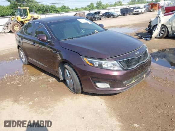 2015 Kia Optima LX z VIN 5XXGM4A74FG359719, wystawiony jako IAAI lot #42897199 z przebiegiem 206 337 mil mil oraz . Historia ofert i sprzedaży dostępna na DreamBid. Obrazek 1.