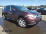 2013 Nissan Murano SV with VIN JN8AZ1MW7DW306991, listed as a Copart auction lot 71030765 with 230,098 mi miles and Salvage title. Bid and sale history available at DreamBid. Image 4.