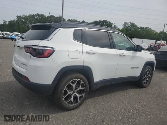 2025 Jeep Compass Limited с VIN 3C4NJDCN6ST509596, выставлен на аукционе Copart как лот 58391545 с пробегом 18 318 миль миль и Чистый • Clean title. История ставок и продаж доступна на DreamBid. Изображение 3.