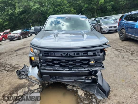 2024 Chevrolet Silverado 1500 Work Truck with VIN 1GCRAAEKXRZ315854, listed as a Copart auction lot 60700275 with 19,002 mi miles and Salvage title. Bid and sale history available at DreamBid. Image 5.