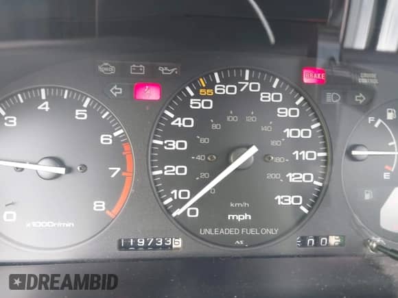 1990 Honda Accord LX with VIN JHMCB7652LC067333, listed as a IAAI auction lot 42580921 with 119,733 mi miles and . Bid and sale history available at DreamBid. Image 7.