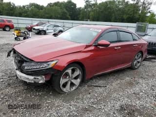 2019 Honda Accord Touring with VIN 1HGCV2F9XKA000022, listed as a Copart auction lot 66863505 with Not provided miles and Salvage title. Bid and sale history available at DreamBid. Image 1.
