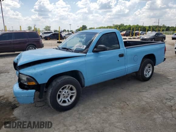 2002 Dodge Dakota z VIN 1B7FL16X12S598604, wystawiony jako Copart lot #63336875 z przebiegiem 206 505 mil mil oraz Szkoda całkowita • Salvage title. Historia ofert i sprzedaży dostępna na DreamBid. Obrazek 1.