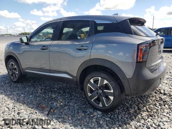 2025 Nissan Kicks SV with VIN 3N8AP6CB9SL327068, listed as a Copart auction lot 81562355 with 16,558 mi miles and Clean title. Bid and sale history available at DreamBid. Image 2.