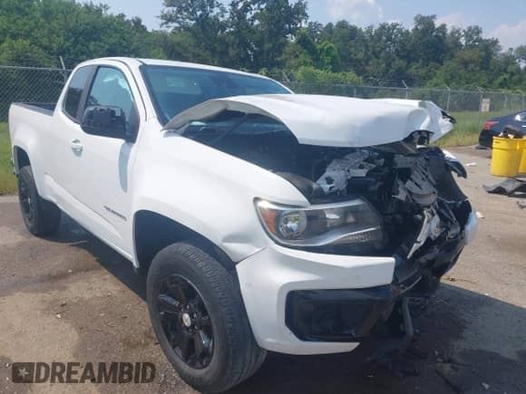 2022 Chevrolet Colorado 2WD LT with VIN 1GCHSCEA2N1162293, listed as a IAAI auction lot 43247035 with 57,900 mi miles and . Bid and sale history available at DreamBid. Image 1.