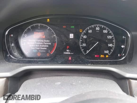 2018 Honda Accord Touring with VIN 1HGCV2F93JA024791, listed as a IAAI auction lot 42419831 with 153,836 mi miles and . Bid and sale history available at DreamBid. Image 15.