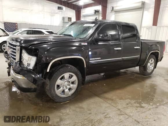 2010 GMC Sierra 1500 SLT z VIN 3GTRKWE21AG135967, wystawiony jako Copart lot #55334815 z przebiegiem 136 531 mil mil oraz Szkoda całkowita • Salvage title. Historia ofert i sprzedaży dostępna na DreamBid. Obrazek 1.