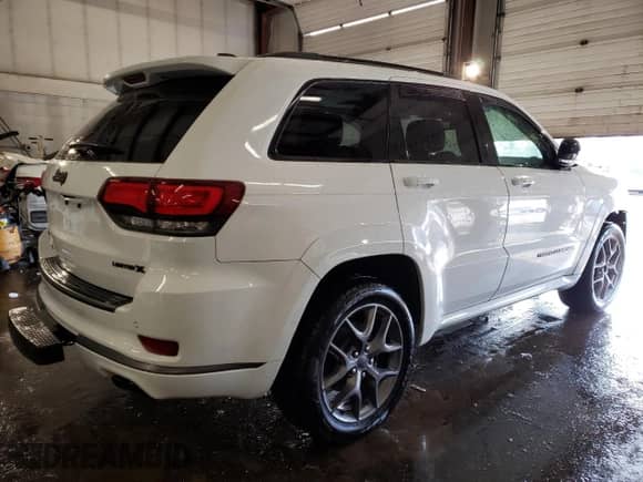 2020 Jeep Grand Cherokee Limited X z VIN 1C4RJFBT8LC185531, wystawiony jako Copart lot #46288235 z przebiegiem 71 291 mil mil oraz Szkoda całkowita • Salvage title. Historia ofert i sprzedaży dostępna na DreamBid. Obrazek 3.