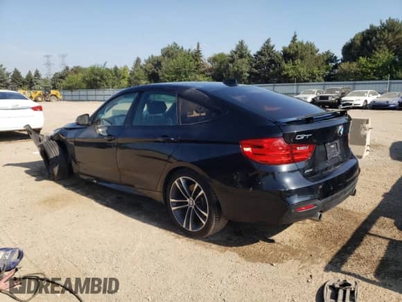 2015 BMW 3 Series 335i Gran Turismo xDrive with VIN WBA3X9C52FD868715, listed as a Copart auction lot 68134685 with 96,378 mi miles and Salvage title. Bid and sale history available at DreamBid. Image 2.