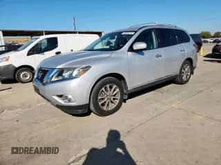 2014 Nissan Pathfinder SV z VIN 5N1AR2MN3EC685513, wystawiony jako Copart lot #82202245 z przebiegiem 126 380 mil mil oraz Czysty tytuł • Clean title. Historia ofert i sprzedaży dostępna na DreamBid. Obrazek 1.