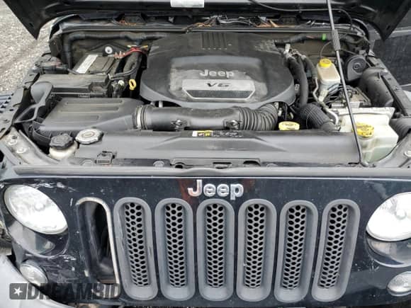 2018 Jeep Wrangler Sport S with VIN 1C4AJWAG7JL882414, listed as a Copart auction lot 67066205 with 164,179 mi miles and Salvage title. Bid and sale history available at DreamBid. Image 11.