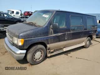 2001 Ford Econoline Cargo Recreational with VIN 1FDRE14L51HB25836, listed as a Copart auction lot 70288734 with 191,696 mi miles and Clean title. Bid and sale history available at DreamBid. Image 1.