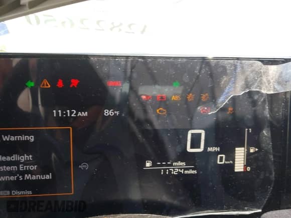 2025 Nissan Kicks SV with VIN 3N8AP6CA7SL356995, listed as a IAAI auction lot 42822650 with 11,724 mi miles and . Bid and sale history available at DreamBid. Image 7.