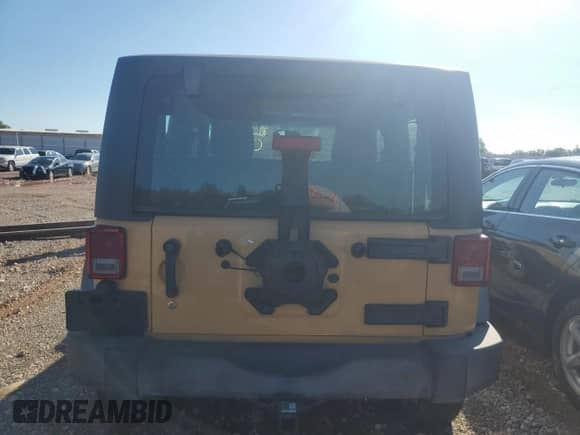 2014 Jeep Wrangler Sport with VIN 1C4AJWAG3EL157723, listed as a Copart auction lot 80484865 with 168,951 mi miles and Clean title. Bid and sale history available at DreamBid. Image 6.