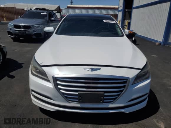 2015 Hyundai Genesis 3.8L z VIN KMHGN4JE8FU036565, wystawiony jako Copart lot #60327635 z przebiegiem 82 722 mil mil oraz Szkoda całkowita • Salvage title. Historia ofert i sprzedaży dostępna na DreamBid. Obrazek 5.