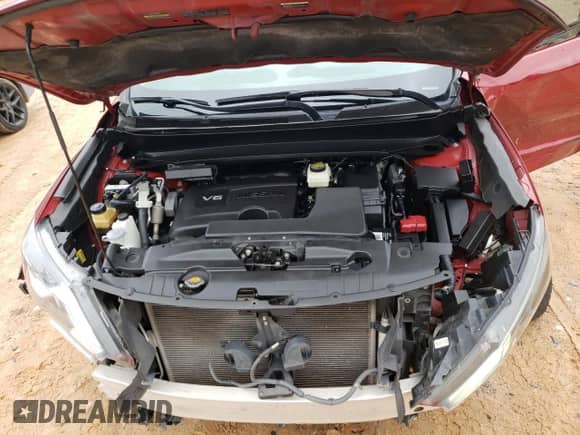 2017 Nissan Pathfinder S with VIN 5N1DR2MN2HC627460, listed as a Copart auction lot 68875295 with 137,263 mi miles and Salvage title. Bid and sale history available at DreamBid. Image 12.