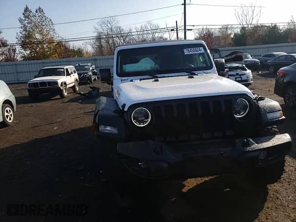 2023 Jeep Wrangler Willys with VIN 1C4HJXDG5PW543450, listed as a Copart auction lot 78455624 with 30,595 mi miles and Salvage title. Bid and sale history available at DreamBid. Image 12.