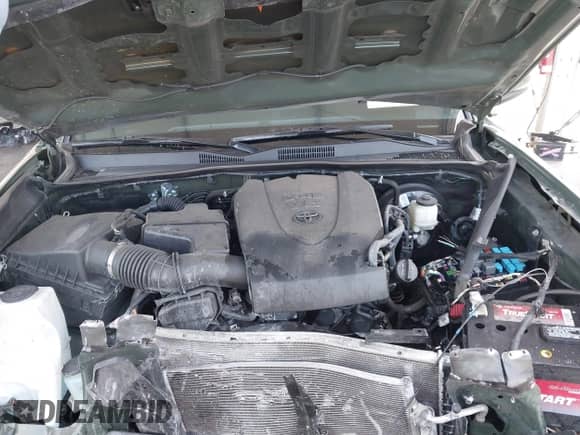 2022 Toyota Tacoma SR5 with VIN 3TMAZ5CN8NM180525, listed as a IAAI auction lot 42750259 with 52,414 mi miles and . Bid and sale history available at DreamBid. Image 10.