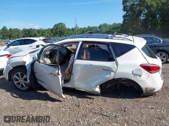 2012 Nissan Murano LE with VIN JN8AZ1MW1CW206528, listed as a IAAI auction lot 42777213 with 192,510 mi miles and . Bid and sale history available at DreamBid. Image 13.