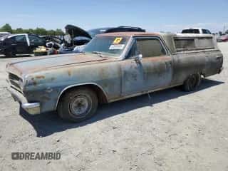 1965 Chevrolet El Camino z VIN 136805Z126892, wystawiony jako Copart lot #62589485 z przebiegiem 64 506 mil mil oraz Czysty tytuł • Clean title. Historia ofert i sprzedaży dostępna na DreamBid. Obrazek 1.