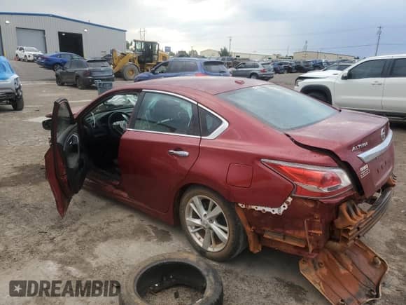2015 Nissan Altima 2.5 with VIN 1N4AL3AP7FC435572, listed as a Copart auction lot 80857475 with 58,008 mi miles and Salvage title. Bid and sale history available at DreamBid. Image 2.