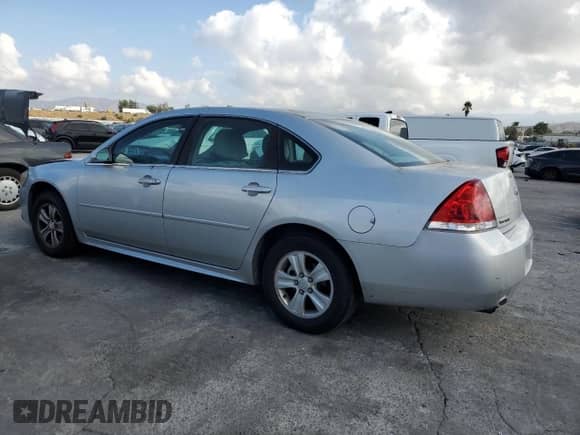 2012 Chevrolet Impala LS Fleet z VIN 2G1WF5E35C1155430, wystawiony jako Copart lot #71575395 z przebiegiem 144 708 mil mil oraz Szkoda całkowita • Salvage title. Historia ofert i sprzedaży dostępna na DreamBid. Obrazek 2.
