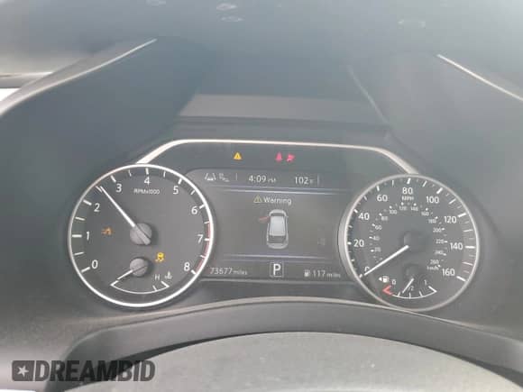 2021 Nissan Murano SV с VIN 5N1AZ2BSXMC116343, выставлен на аукционе Copart как лот 70529155 с пробегом 73 677 миль миль и Списание • Salvage title. История ставок и продаж доступна на DreamBid. Изображение 9.